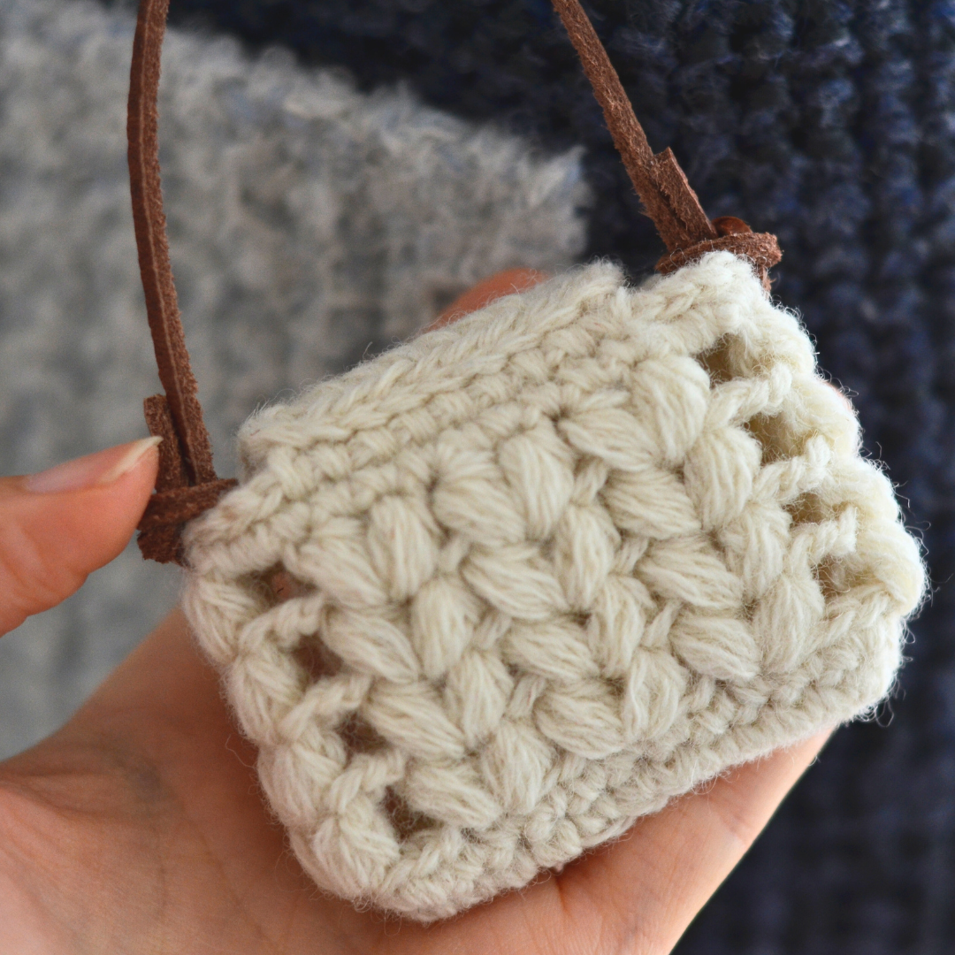 Little Clover Crochet Earphone Pouch