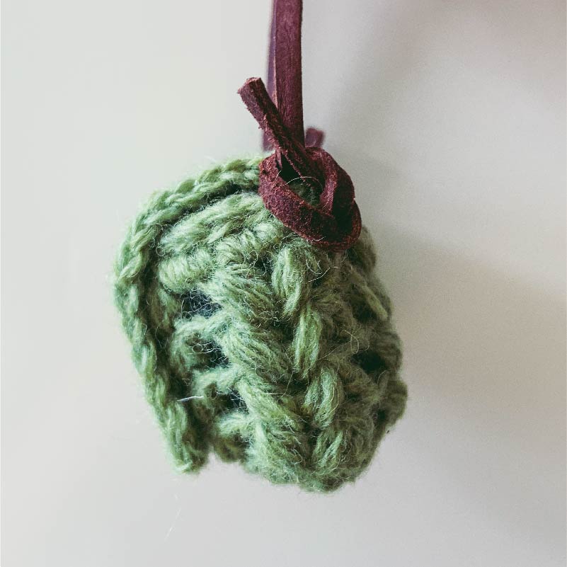 Little Clover Crochet Earphone Pouch