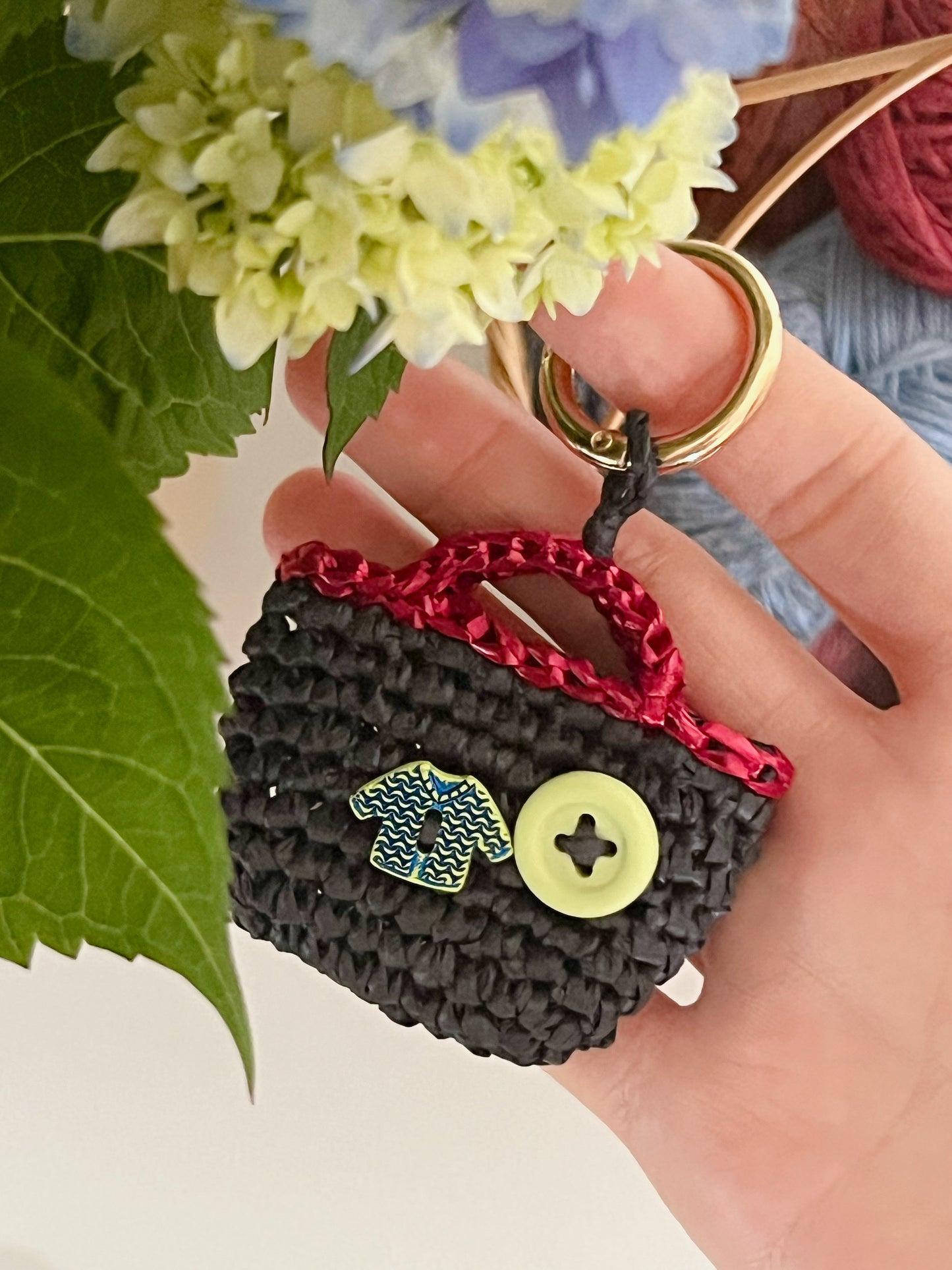 Handmade Miniature Bag Charm