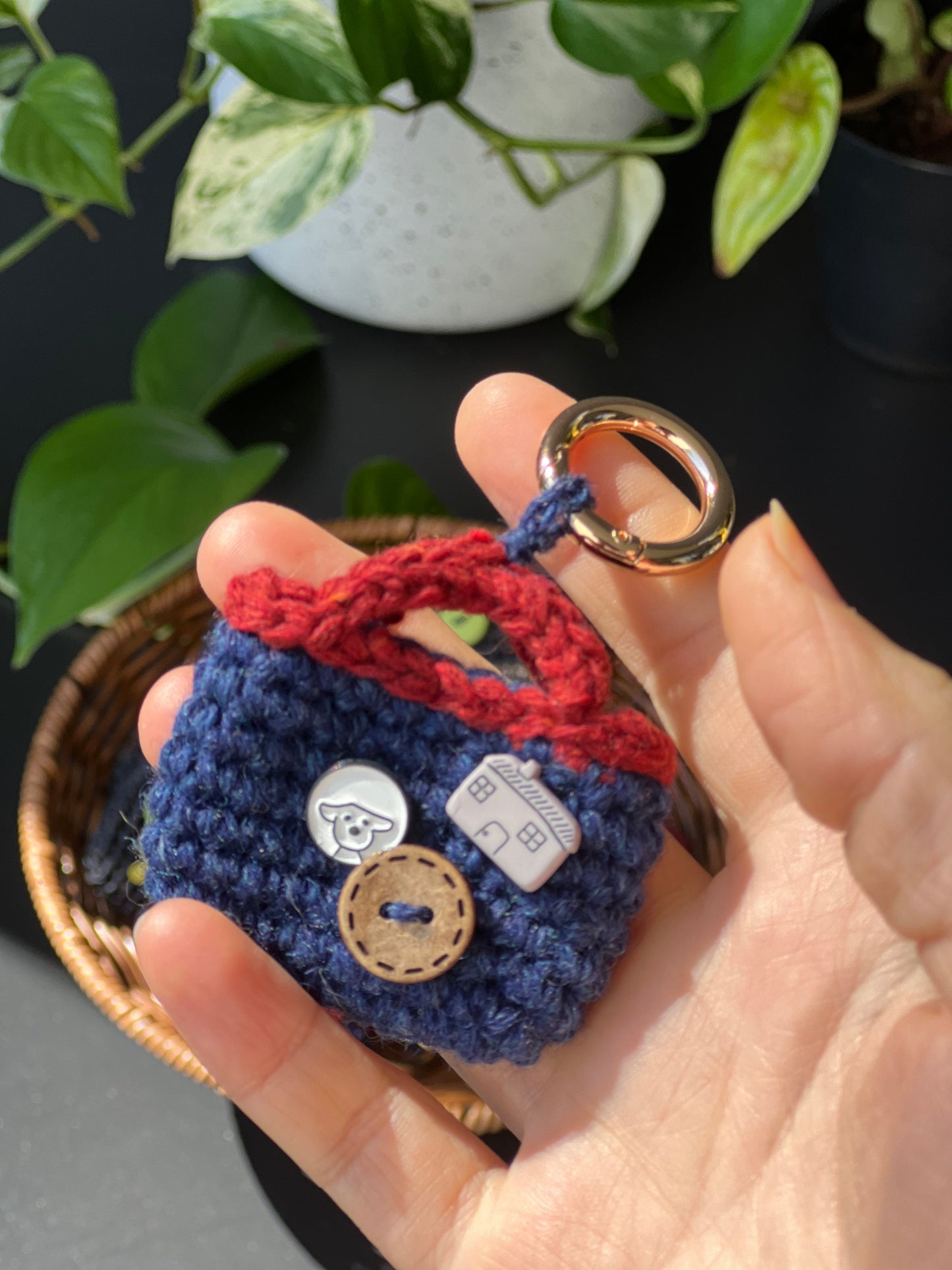 Handmade Miniature Bag Charm