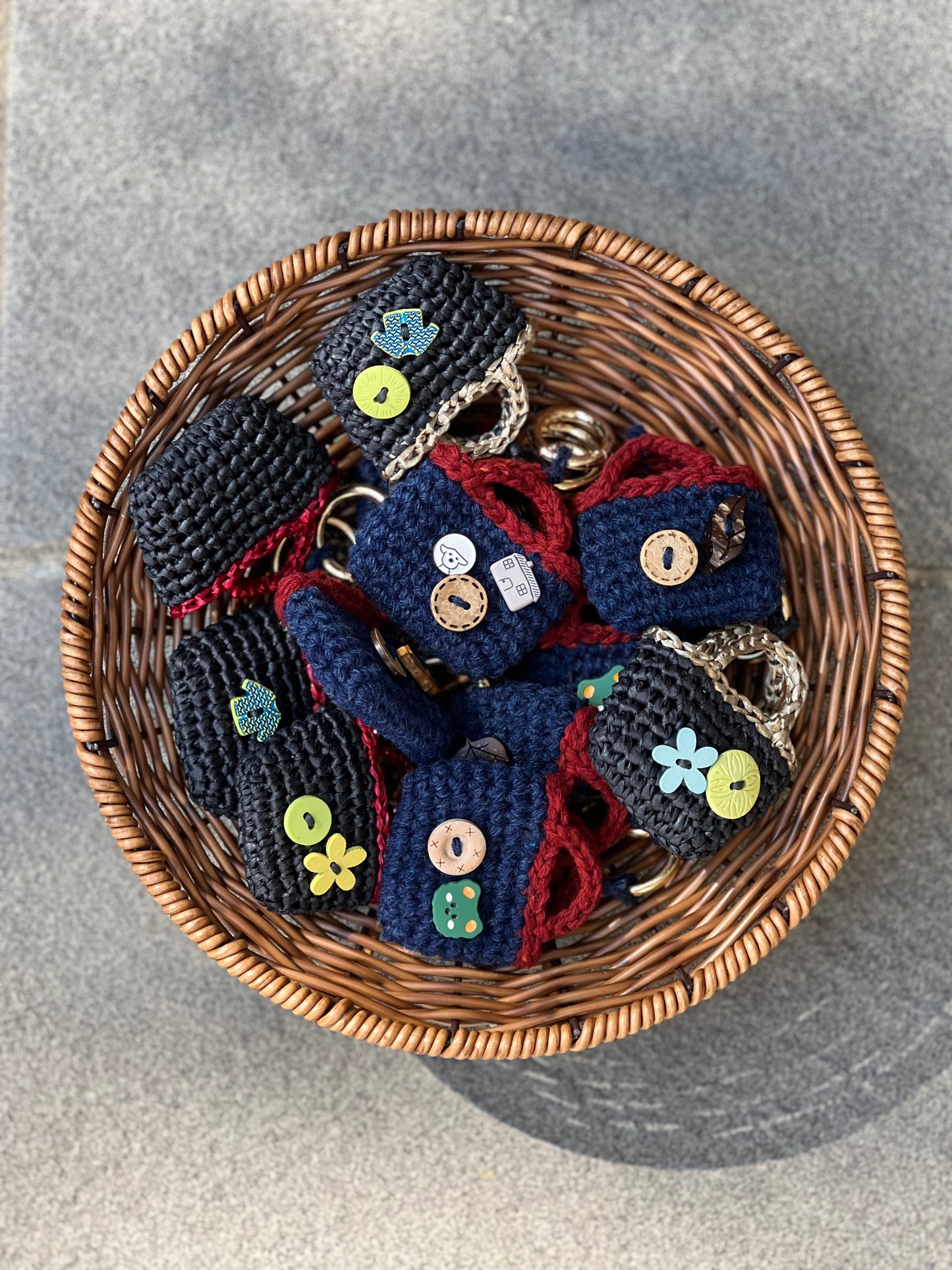 Handmade Miniature Bag Charm